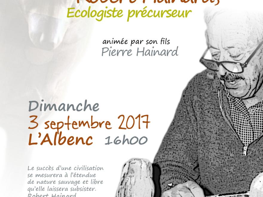 Conférence "Robert Hainard, Ecologiste précurseur"