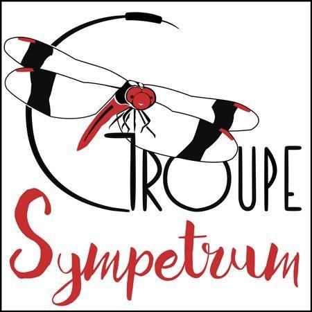 Logo de l'association Groupe de Recherche et de Protection des Libellules « Sympetrum » (GRPLS) sur nature isère