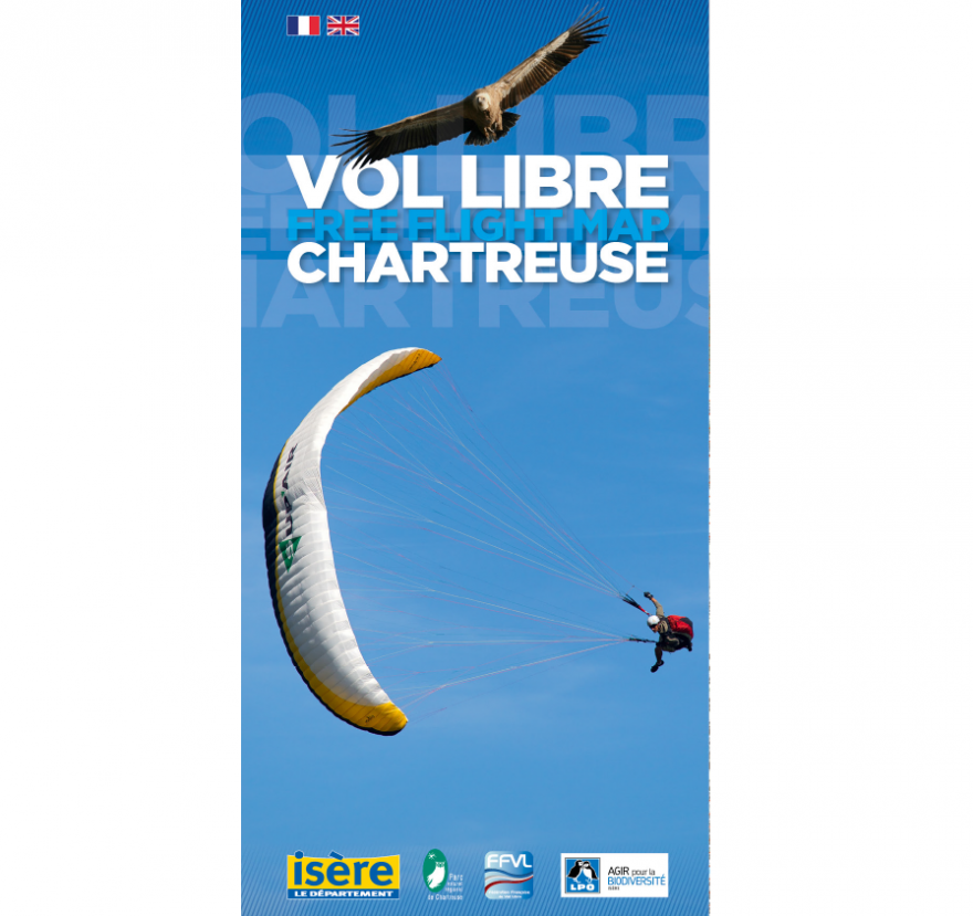 Plaquette rapaces et vol libre en Chartreuse