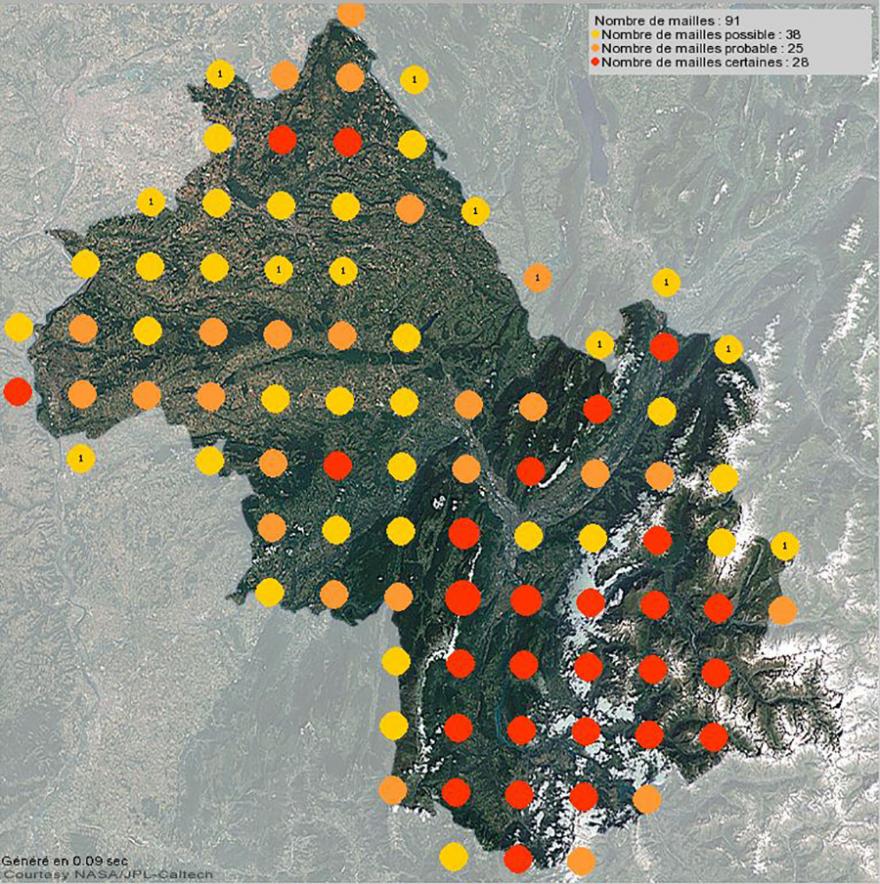 Nidification du circaète Jean-le-Blanc en Isère (2001-2021)