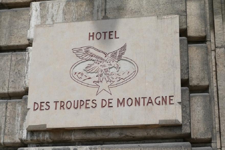 AIGLE royal – plaque - place de Verdun - Grenoble, photo J-M Coquelet, CC-BY-NC-ND